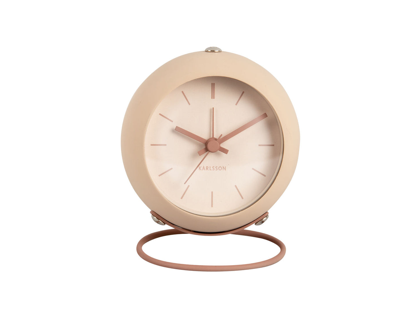 Karlsson Alarm clock Nirvana Globe sand brown