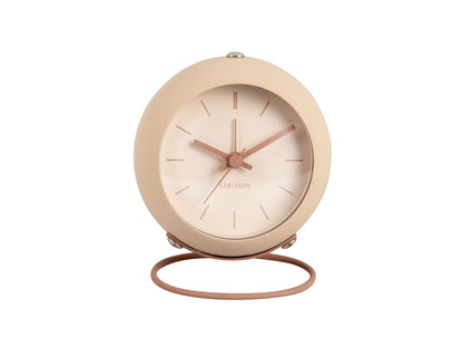 Karlsson Alarm clock Nirvana Globe sand brown