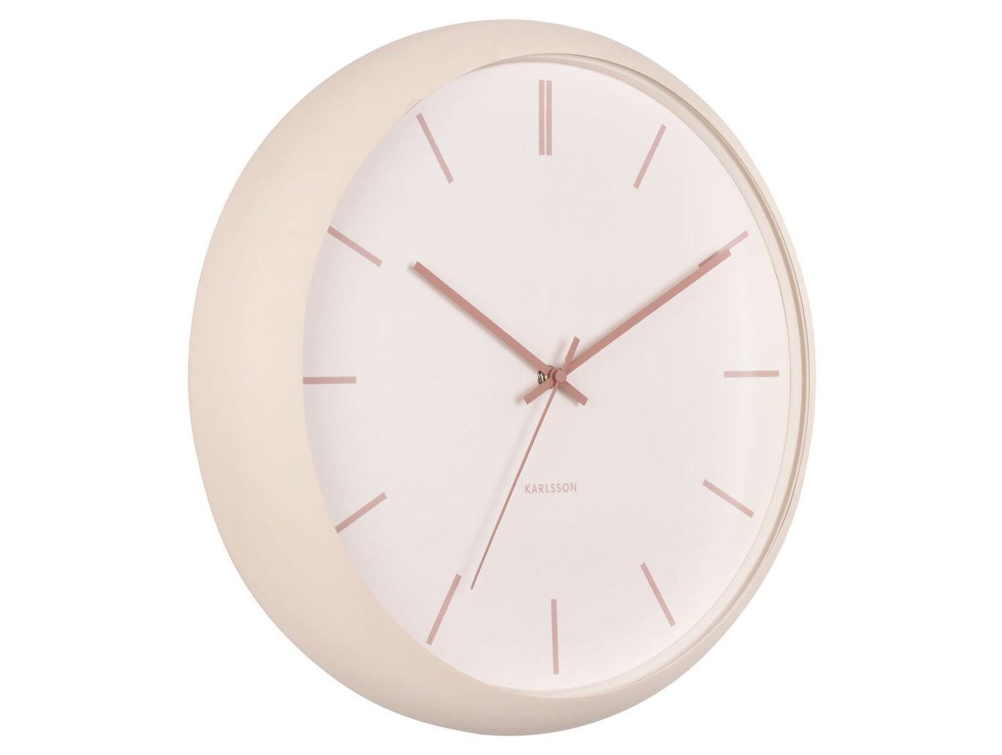 Karlsson Wall clock Nirvana Globe sand brown