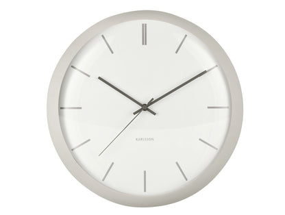 Karlsson Wall clock Nirvana Globe warm grey