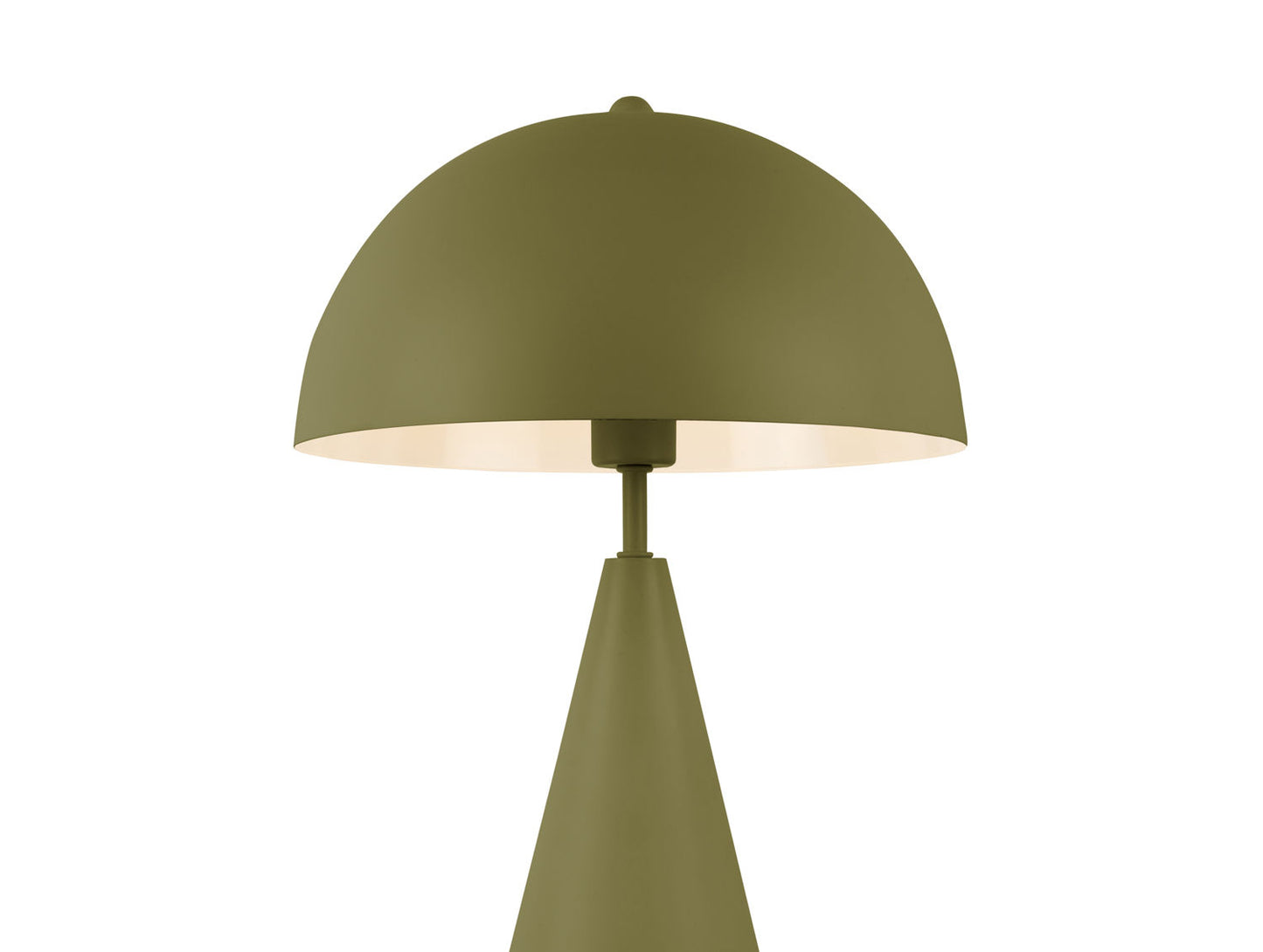 Leitmotiv Table lamp Sublime small metal moss green