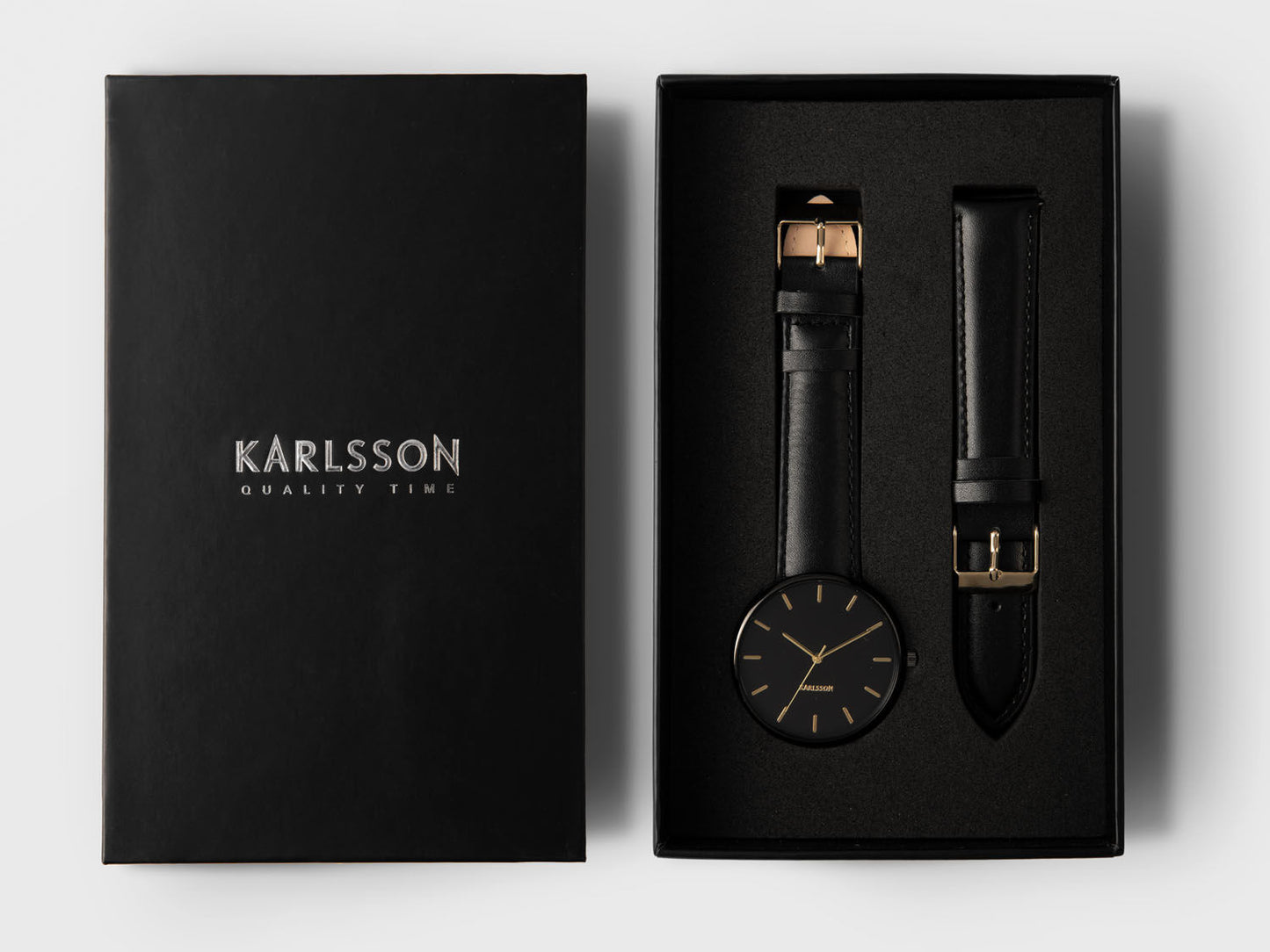 Karlsson Watch Minimal for men steel black