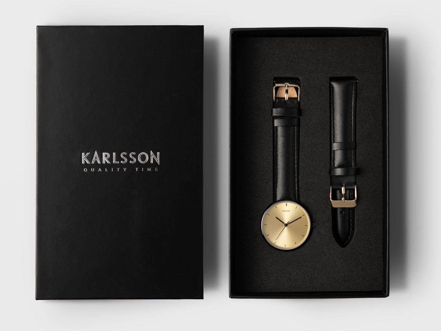 Karlsson Watch Finesse for women steel gold