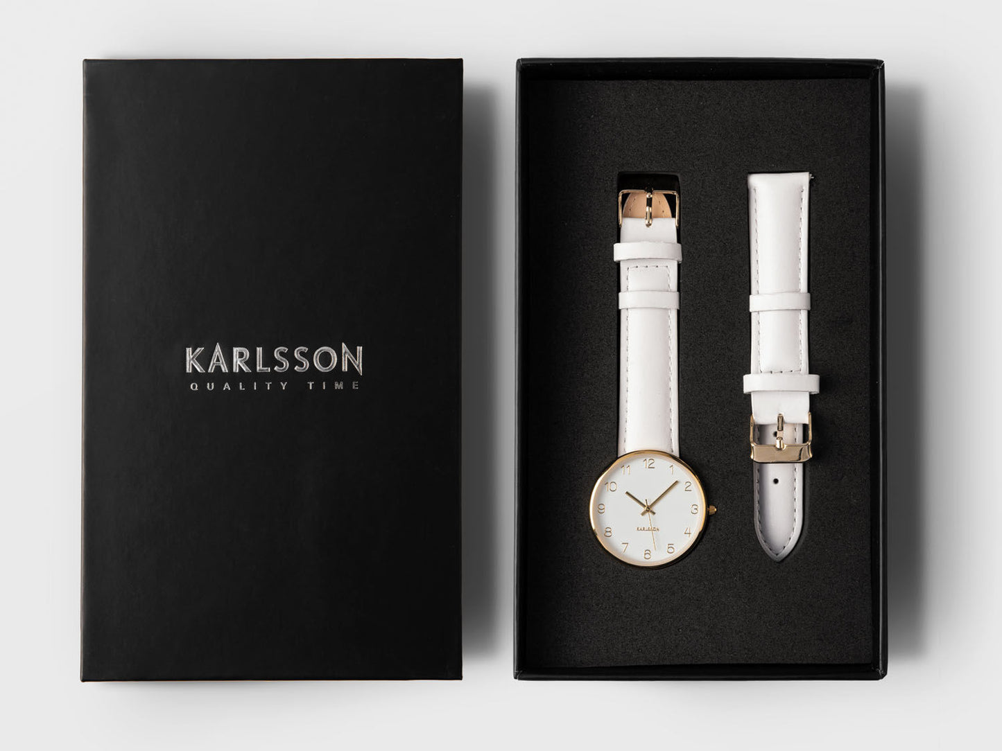 Karlsson Watch Charm for women steel white