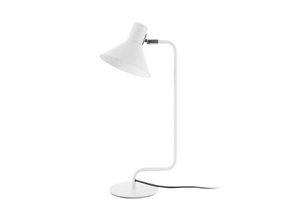 Leitmotiv Table lamp Office Curved metal white