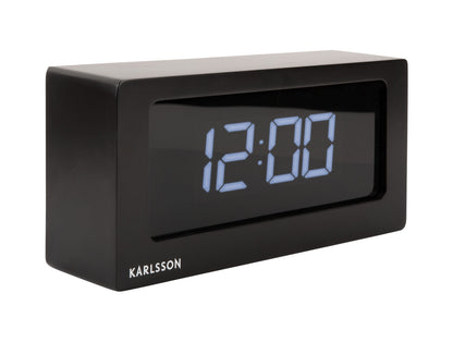 Karlsson Alarm clock Boxed LED black