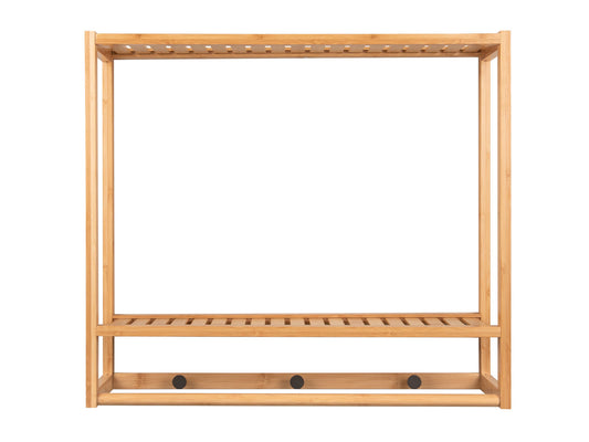 Leitmotiv Wall coat rack Sheer bamboo