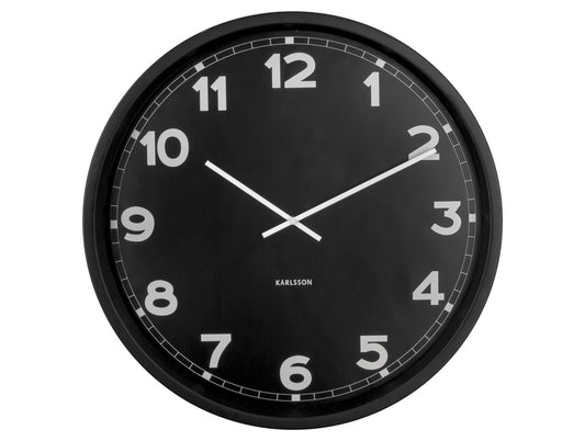 Karlsson Wall clock New Classic XL black