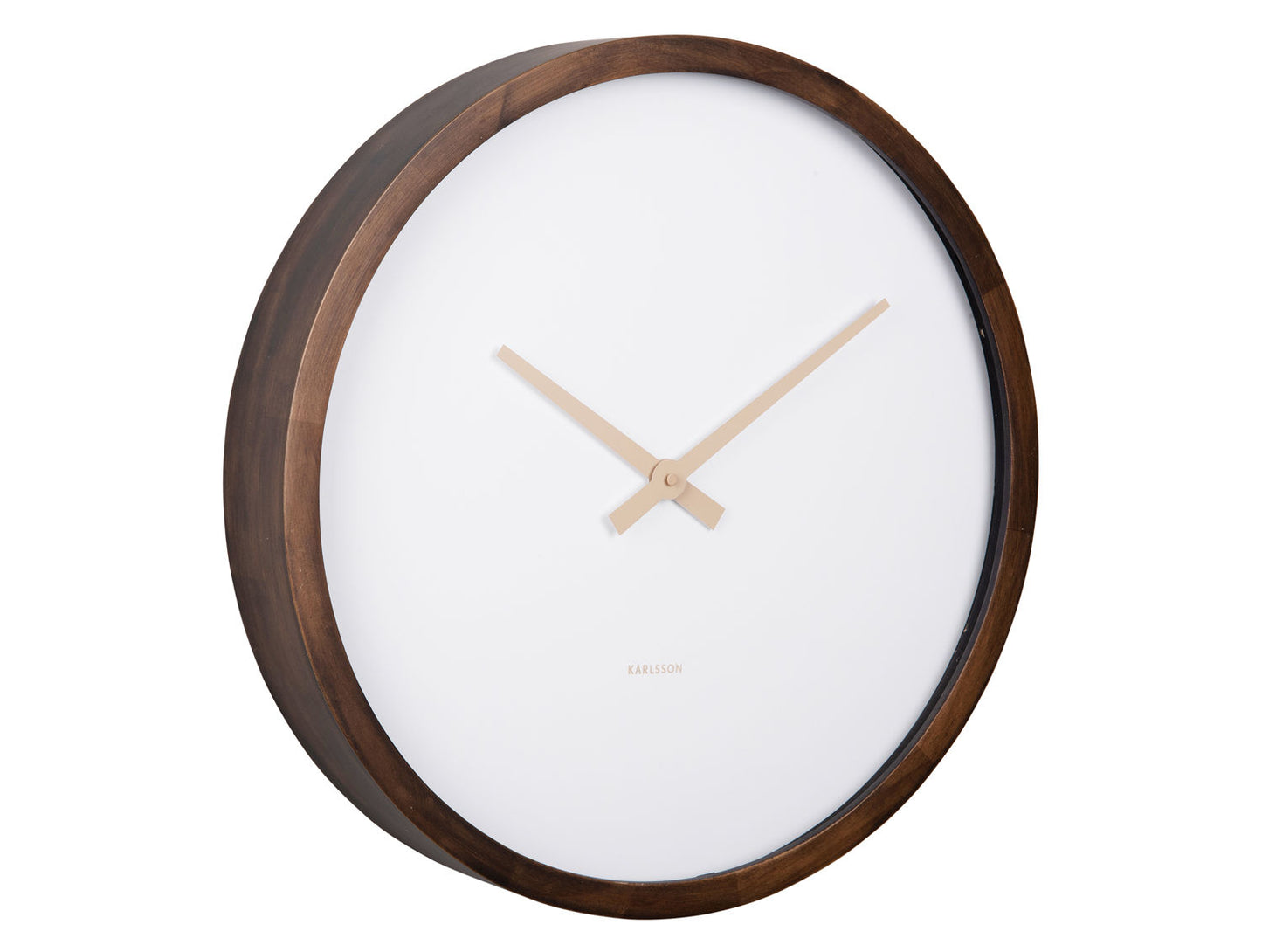 Karlsson Wall clock Ancho dark wood large