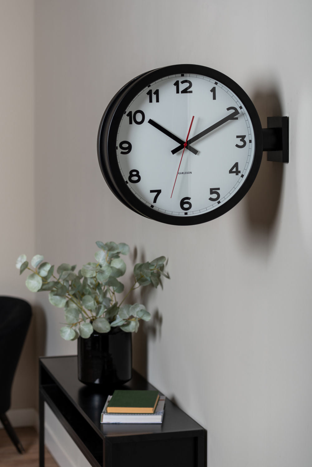 Karlsson Wall clock New Classic Double Sided white