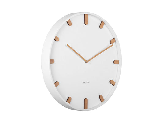 Karlsson Wall clock Grace metal white