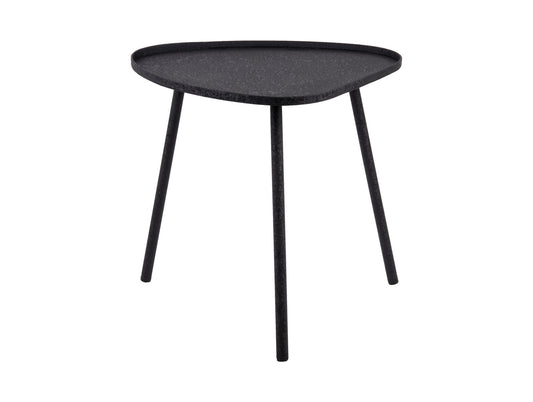 Leitmotiv Side table Boaz iron textured black