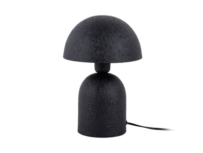 Leitmotiv Table lamp Boaz iron textured black