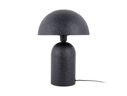 Leitmotiv Table lamp Boaz large iron textured black