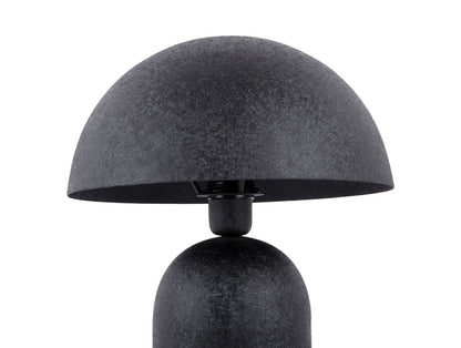 Leitmotiv Table lamp Boaz large iron textured black