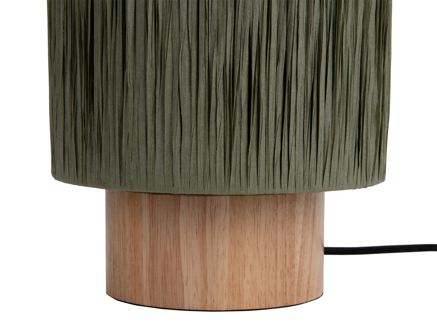 Leitmotiv Table lamp Sheer Round grayed jade