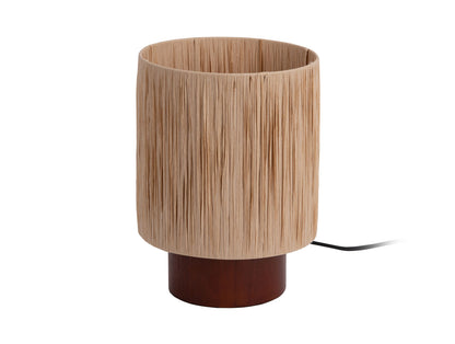 Leitmotiv Table lamp Sheer Round natural