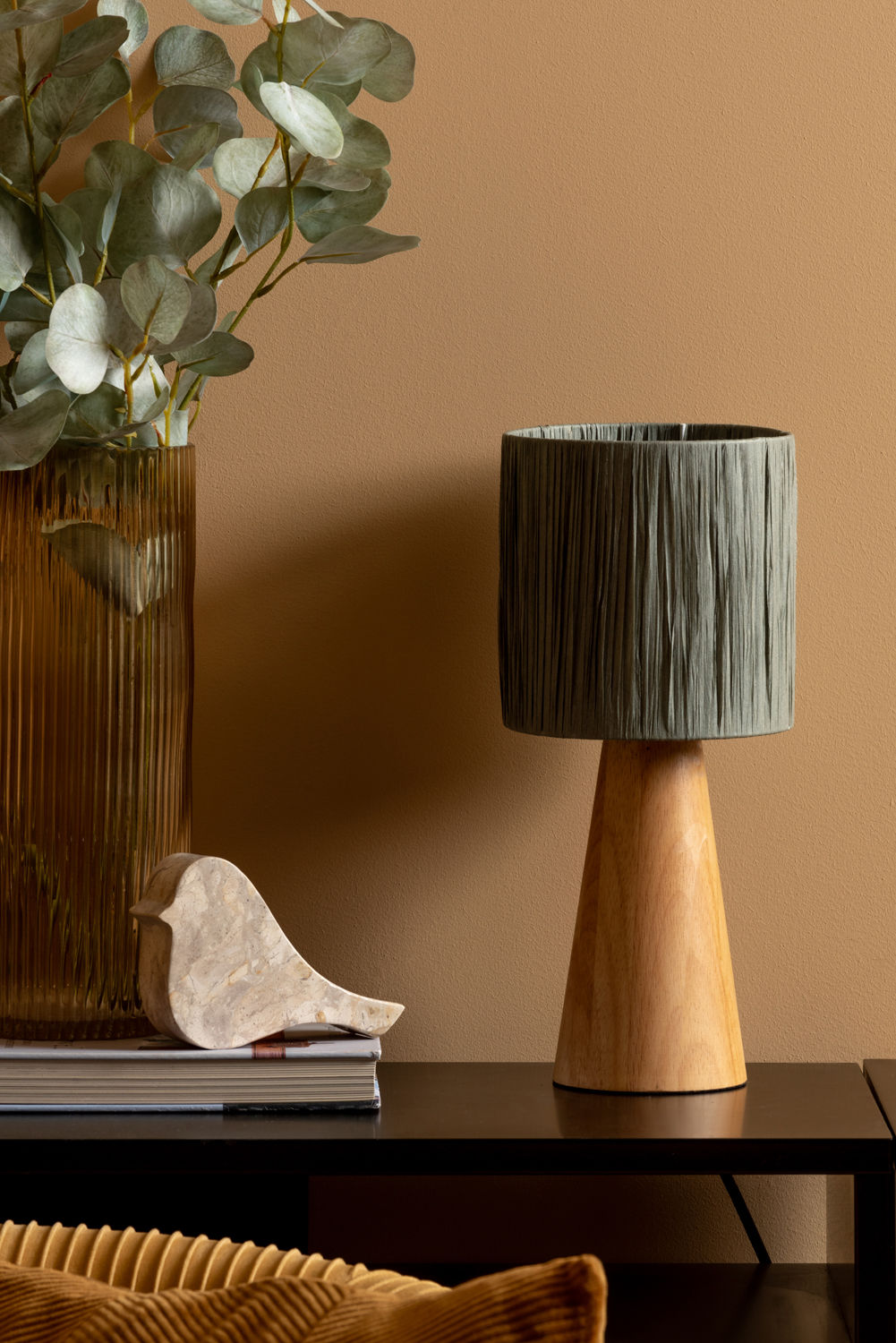 Leitmotiv Table lamp Sheer Cone dark grey