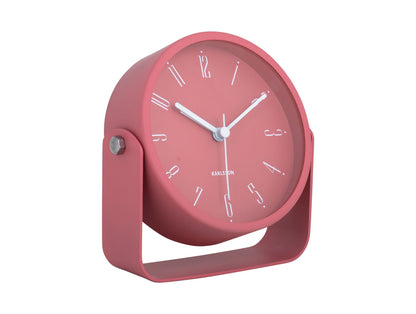 Karlsson Alarm clock Regal Numbers blush red