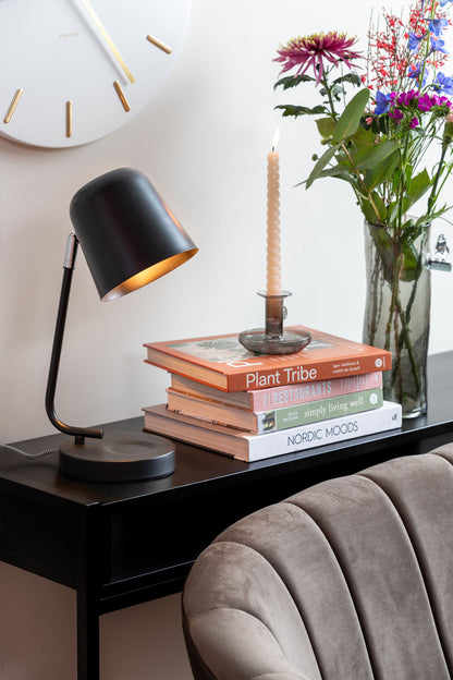 Leitmotiv Table lamp Encantar matt black