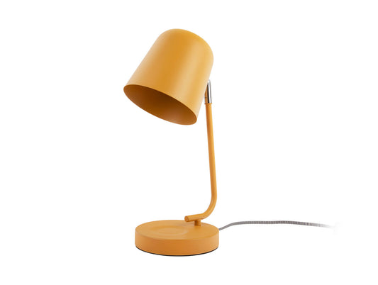 Leitmotiv Table lamp Encantar matt ochre yellow