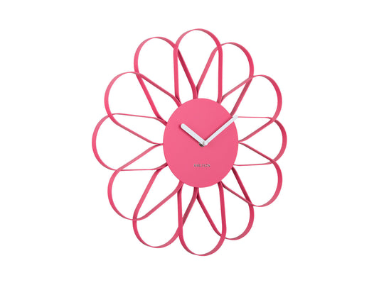 Karlsson Wall clock Arkis iron bright pink