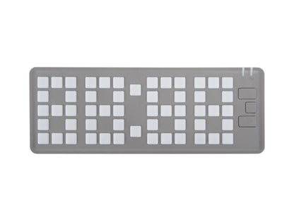 Karlsson Alarm clock Keyboard LED light grey