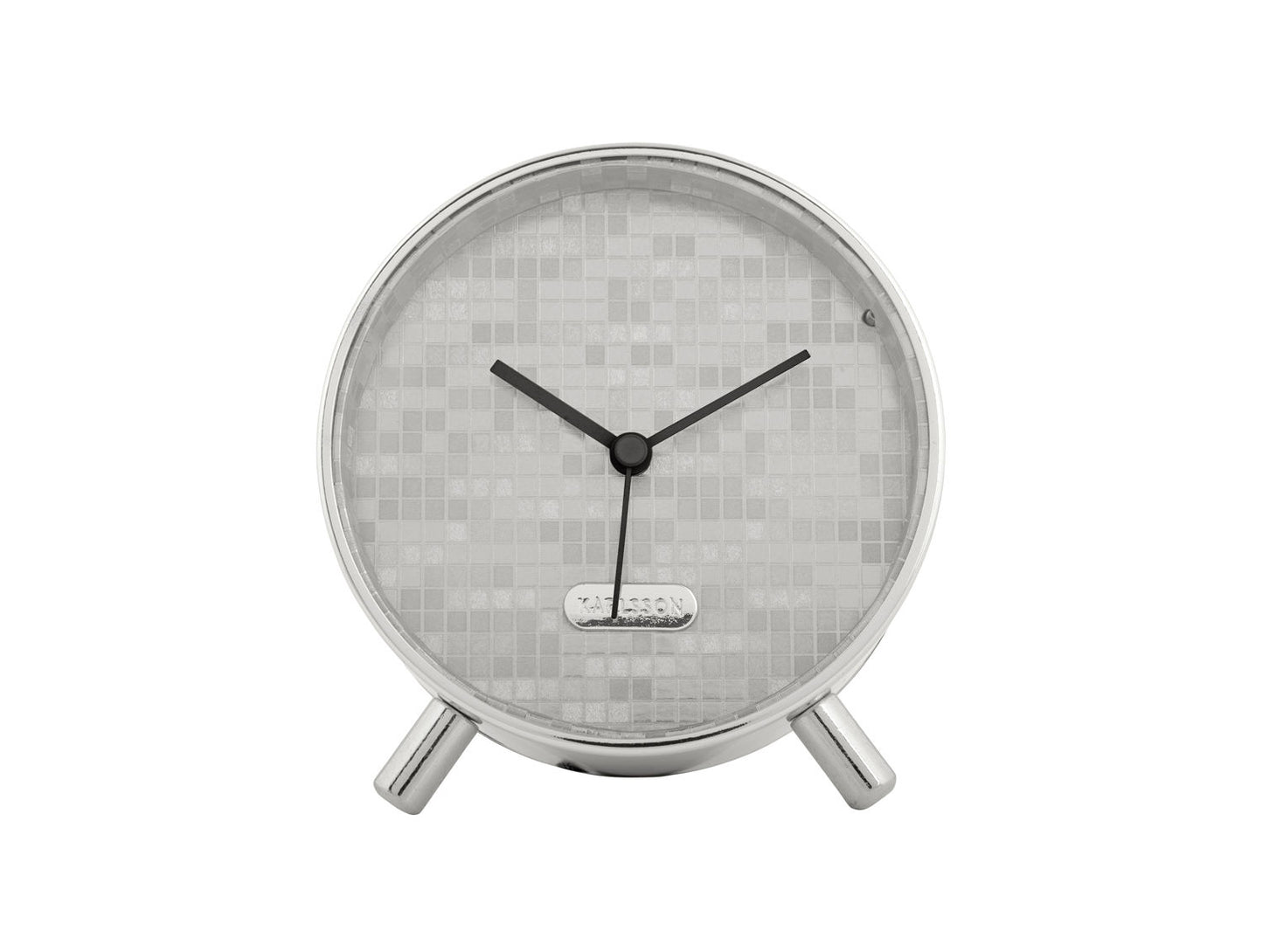 Karlsson Alarm clock Disco silver