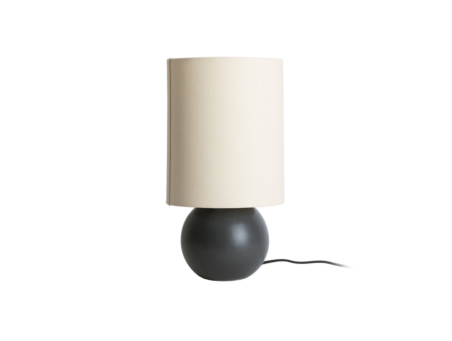 Leitmotiv Table lamp Alma ball matt black