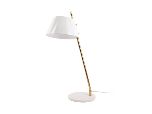 Leitmotiv Table lamp Savvy enamel white