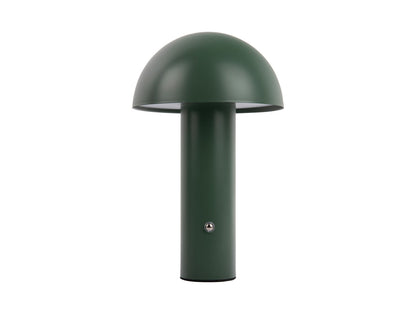 Leitmotiv Table lamp Fuego LED iron matt jungle green