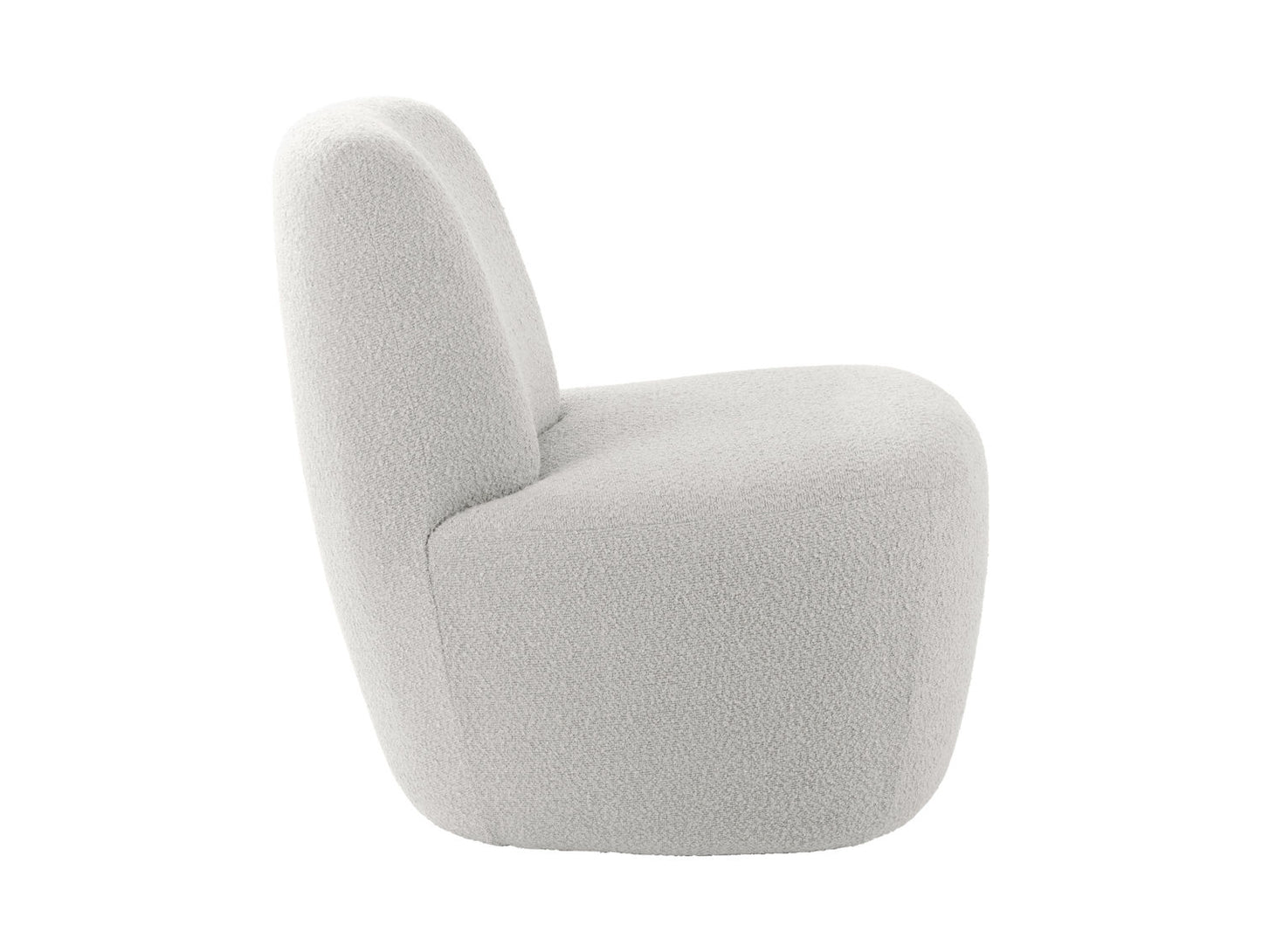 Leitmotiv Chair Ada bouclé off white