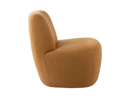 Leitmotiv Chair Ada bouclé ochre yellow