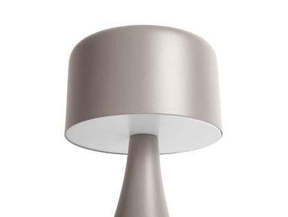 Leitmotiv Table lamp Nora iron matt warm grey LED