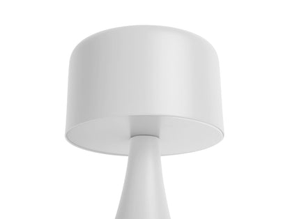 Leitmotiv Table lamp Nora iron matt white LED