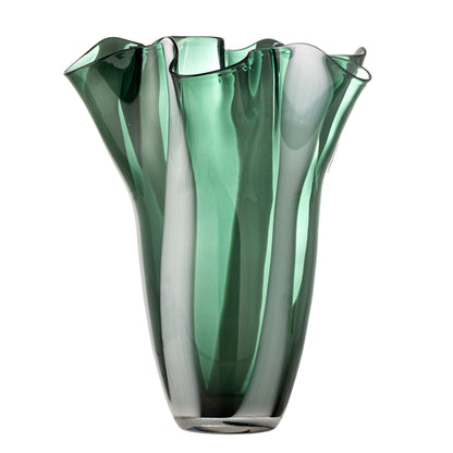 Creative Collection Lettice Vase, Grøn, Glas