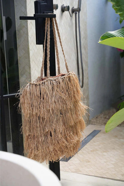 Bazar Bizar Antwerp The Raffia Bahamas Tote - Natural