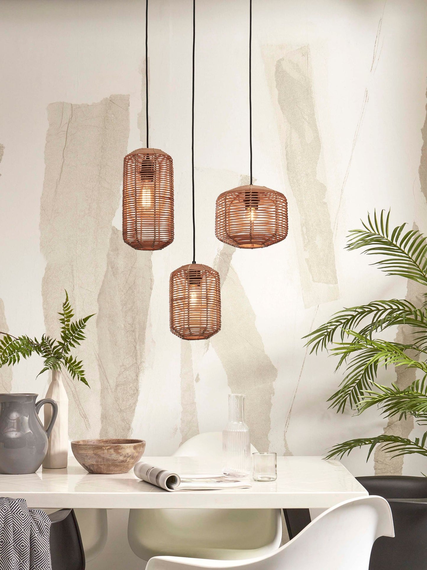 GOOD&MOJO Ceiling lamp Tanami disc S, bl.