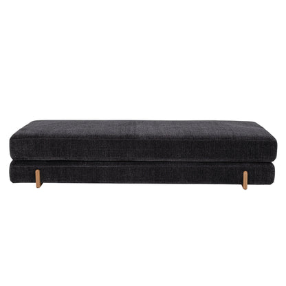 Bloomingville Groove Daybed, Grå, Polyester