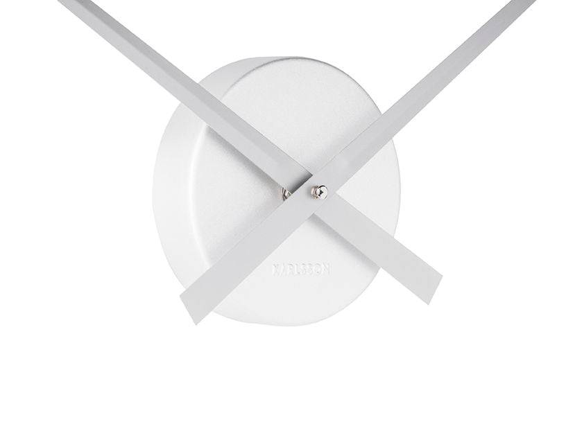 Karlsson Wall clock Little Big Time Mini alu silver