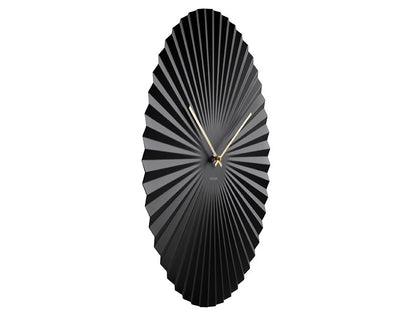 Karlsson Wall clock Sensu XL steel black