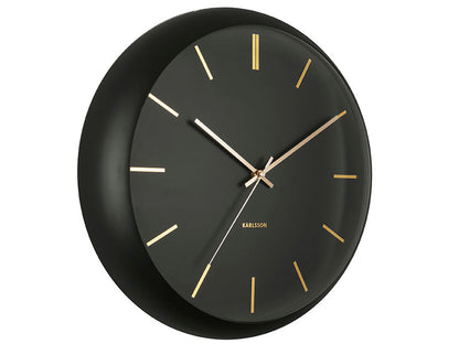 Karlsson Wall clock Globe black, Design Armando Breeveld