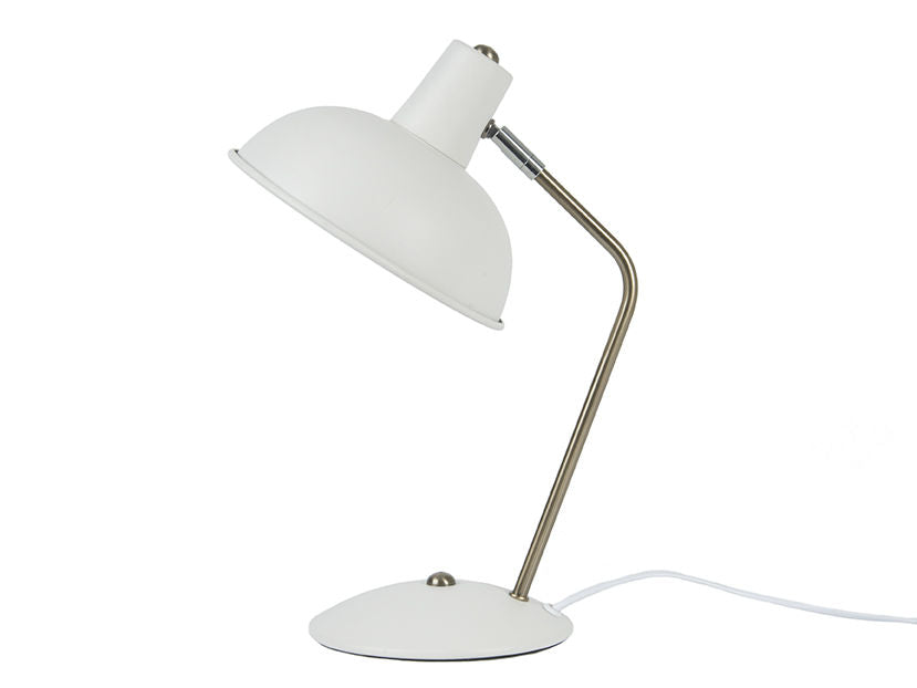 Leitmotiv Table lamp Hood iron matt white