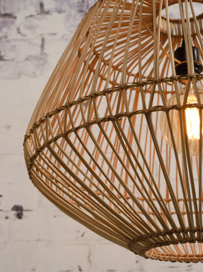 GOOD&MOJO Ceiling lamp Madeira rattan, nat.