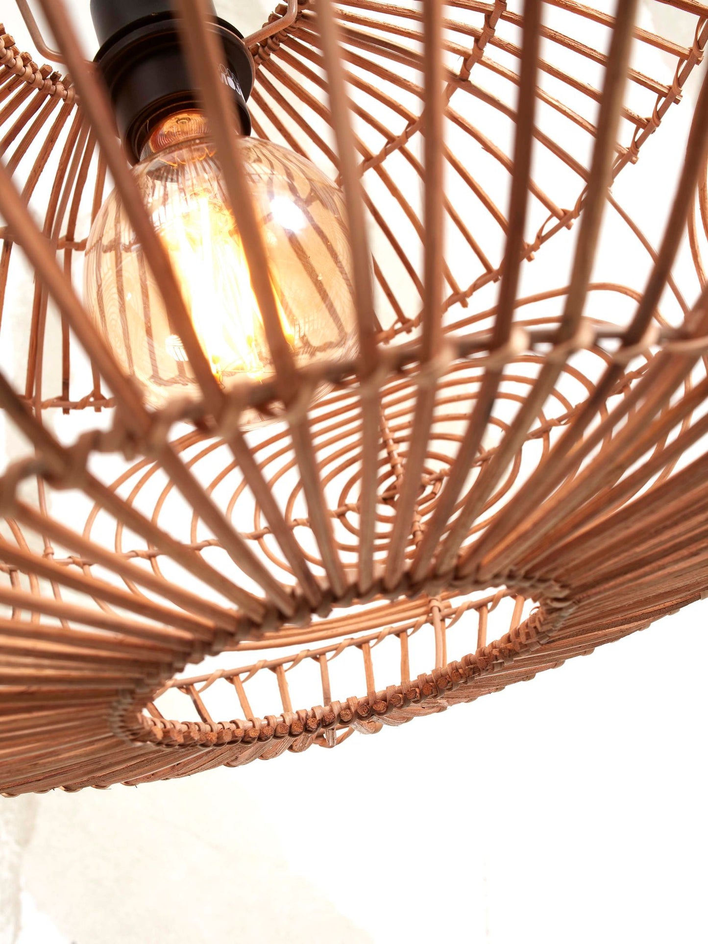 GOOD&MOJO Hanging lamp Madeira rattan, nat.