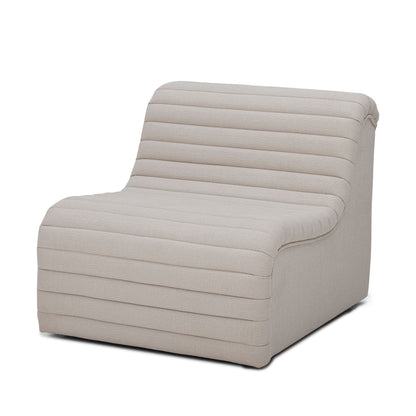 Bloomingville Allure Loungestol, Natur, Polyester