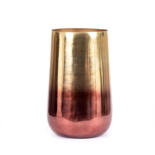 Bazar Bizar Antwerp The Two Tone Brass Planter - Brass - XL