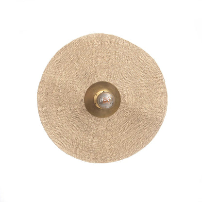 Bazar Bizar Antwerp The Let's Groove Wall Lamp - Natural Brass - M