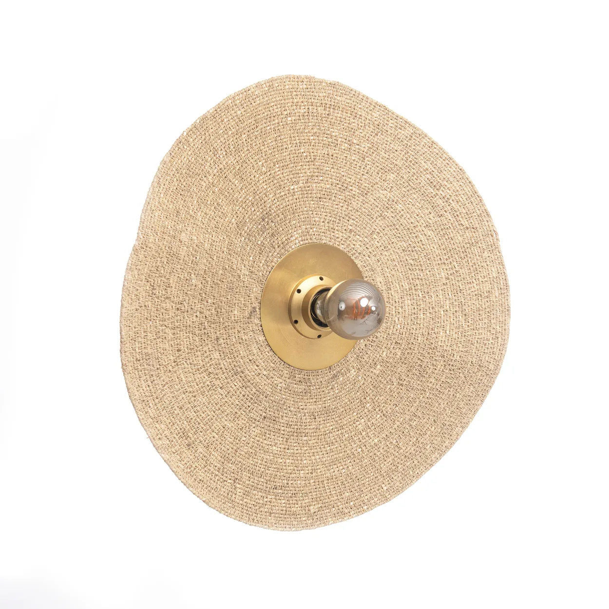 Bazar Bizar Antwerp The Let's Groove Wall Lamp - Natural Brass - M