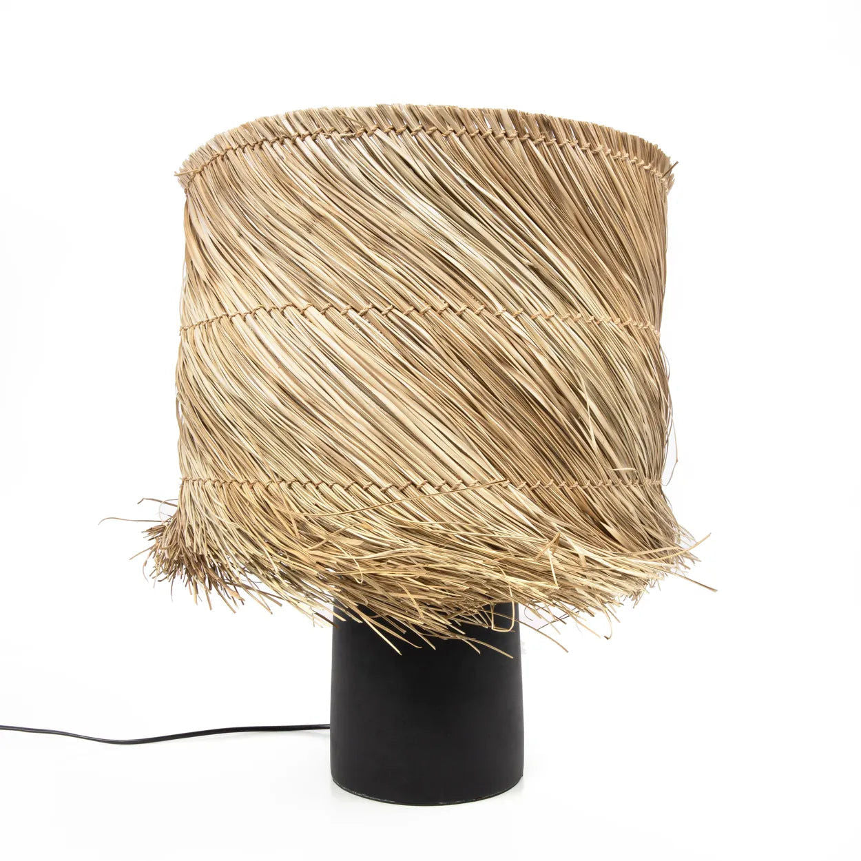 Bazar Bizar Antwerp The Pandan Table Lamp - Black Natural